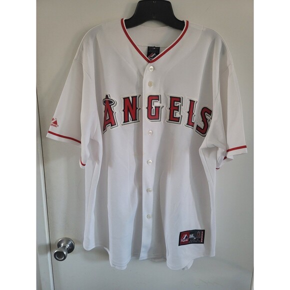 Albert Pujols Majestic Los Angeles Angels Men's Jersey Official MLB - Picture 4 of 11